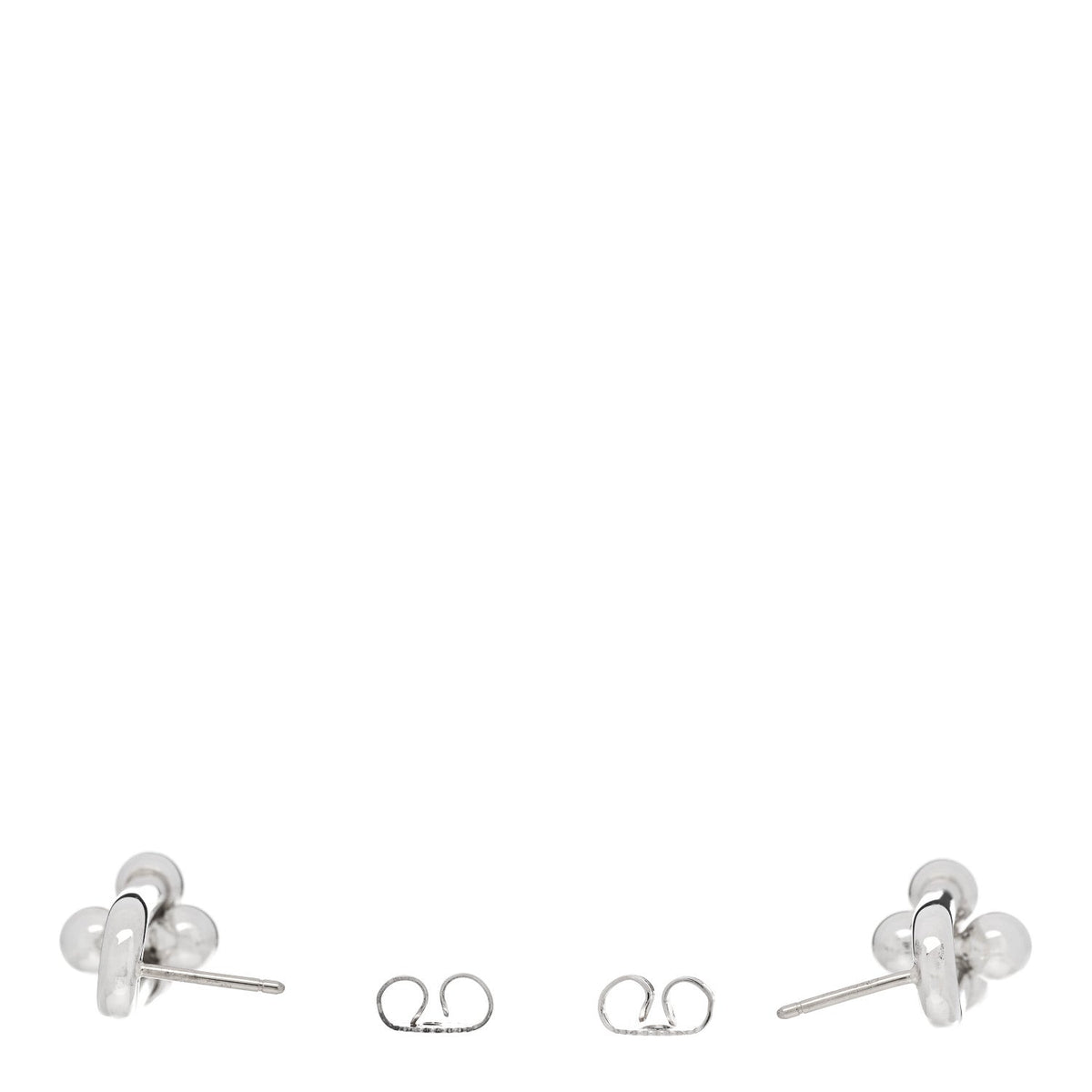 Tiffany Sterling Silver HardWear Double Long Link Earrings