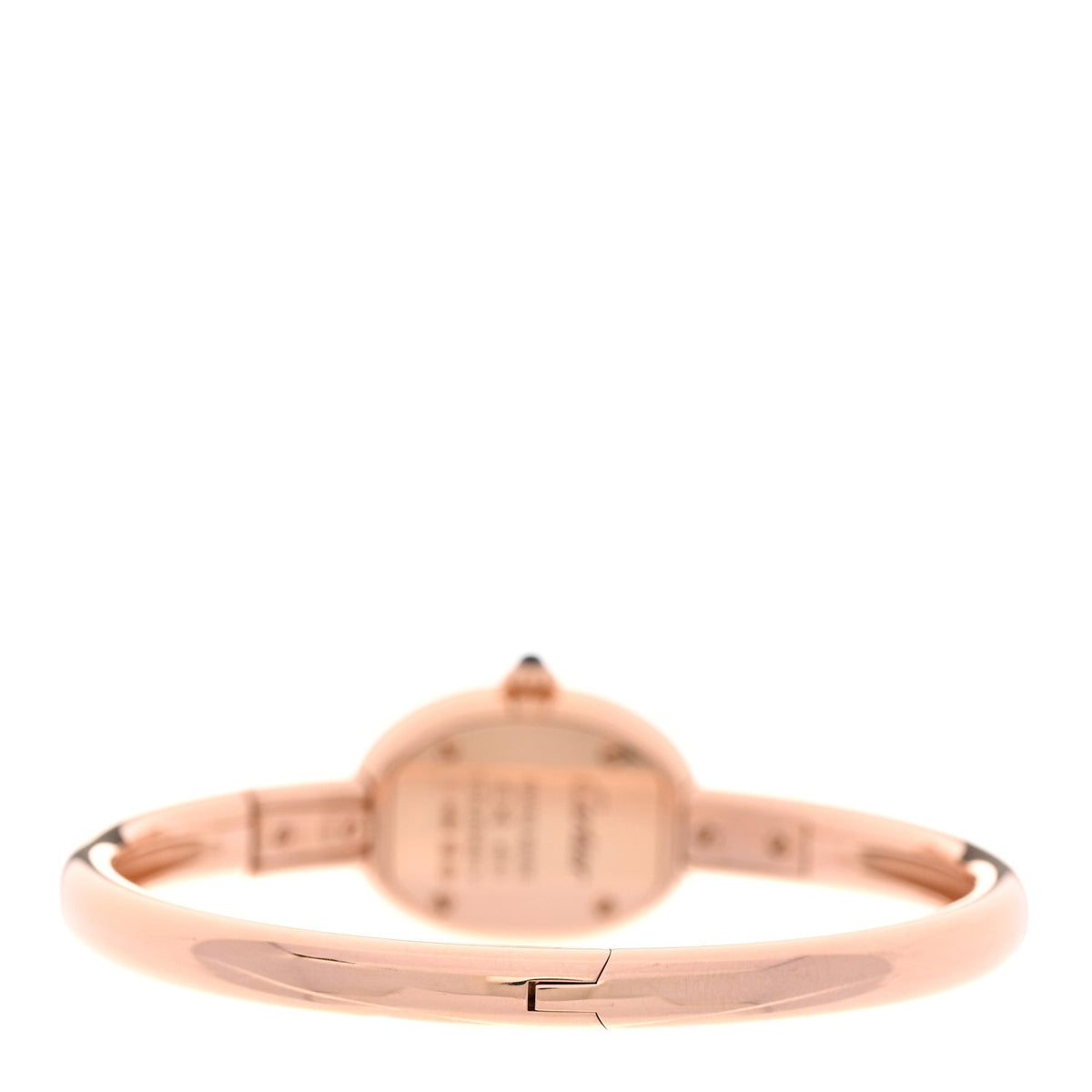 Cartier 18K Pink Gold 19mm Baignoire Quartz Watch