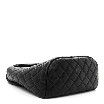Chanel Lambskin Quilted Small Urban Spirit Backpack Black