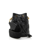 GG Convertible Bucket Bag GG Matelasse Leather Small
