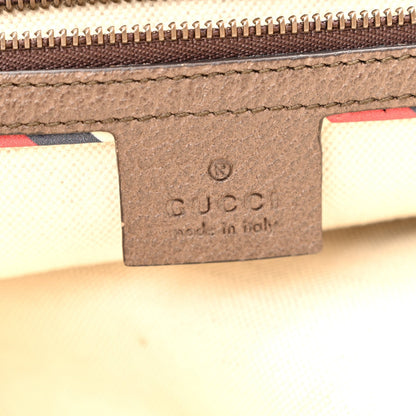 Gucci Soft GG Supreme Courrier Medium Crossbody Tote Beige New Acero 1981461