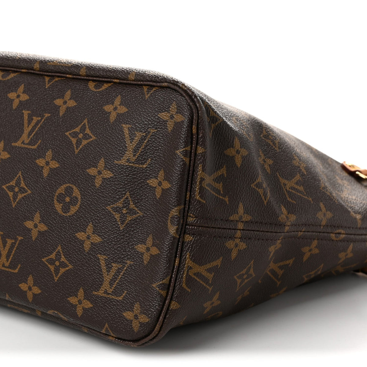 Louis Vuitton Monogram Neo Neverfull MM Tote Bag Brown