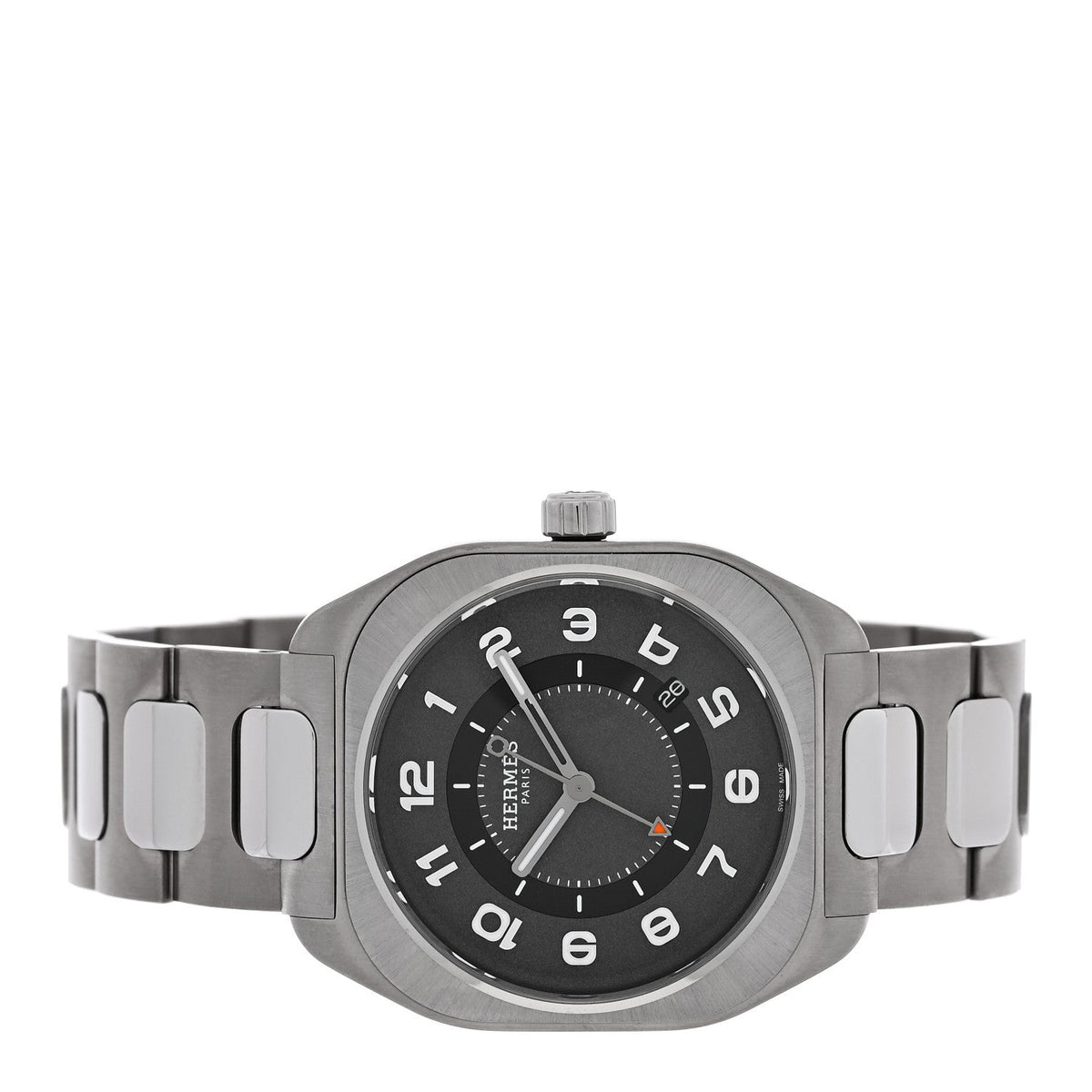 Hermès Titanium 39mm H08 Automatic Watch Grey