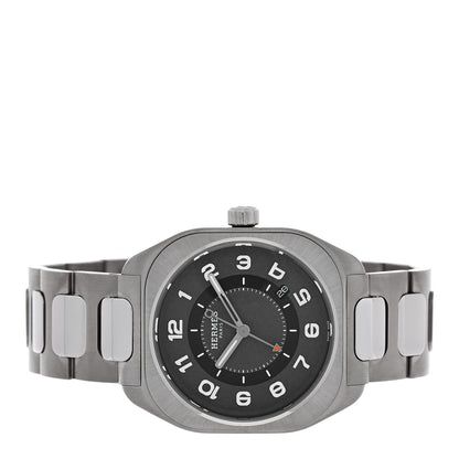 Hermès Titanium 39mm H08 Automatic Watch Grey