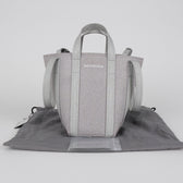Hourglass Top Handle Bag Glitter Leather Small