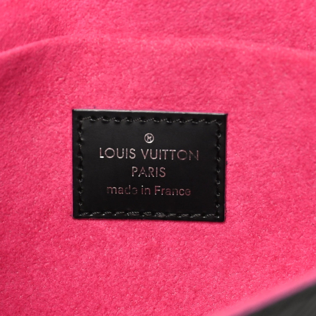 Louis Vuitton Epi Pochette Felicie Black Hot Pink