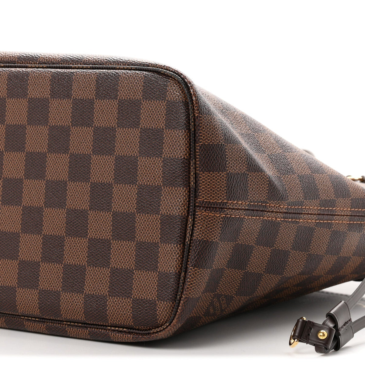 Louis Vuitton Damier Ebene Neo Neverfull MM Tote Bag Brown