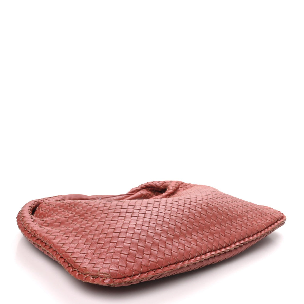Bottega Veneta Nappa Intrecciato Large Veneta Hobo Brique