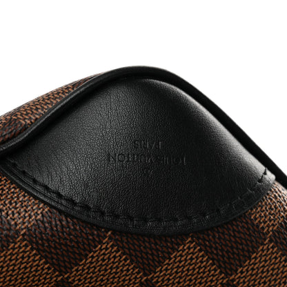 Louis Vuitton Damier Ebene Odeon MM Bag Black