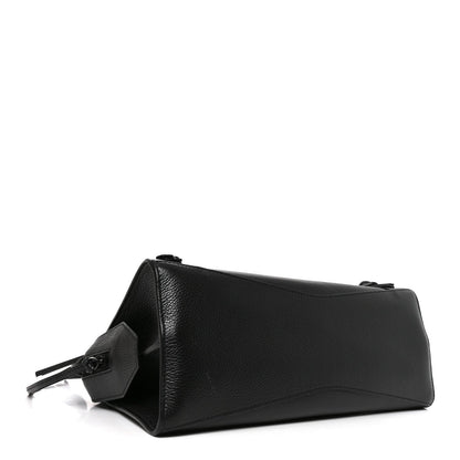 Balenciaga Grained Calfskin Neo Classic S City Black