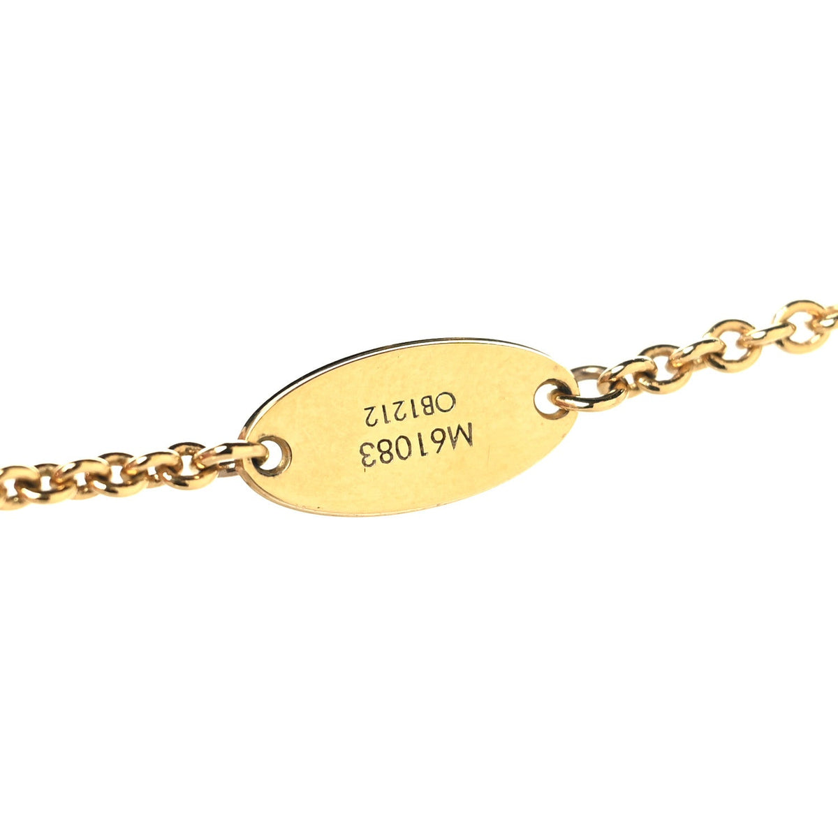 Essential V Necklace Gold