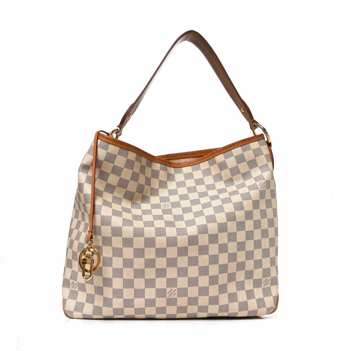 Louis Vuitton Damier Azur Delightful PM Rose Ballerine
