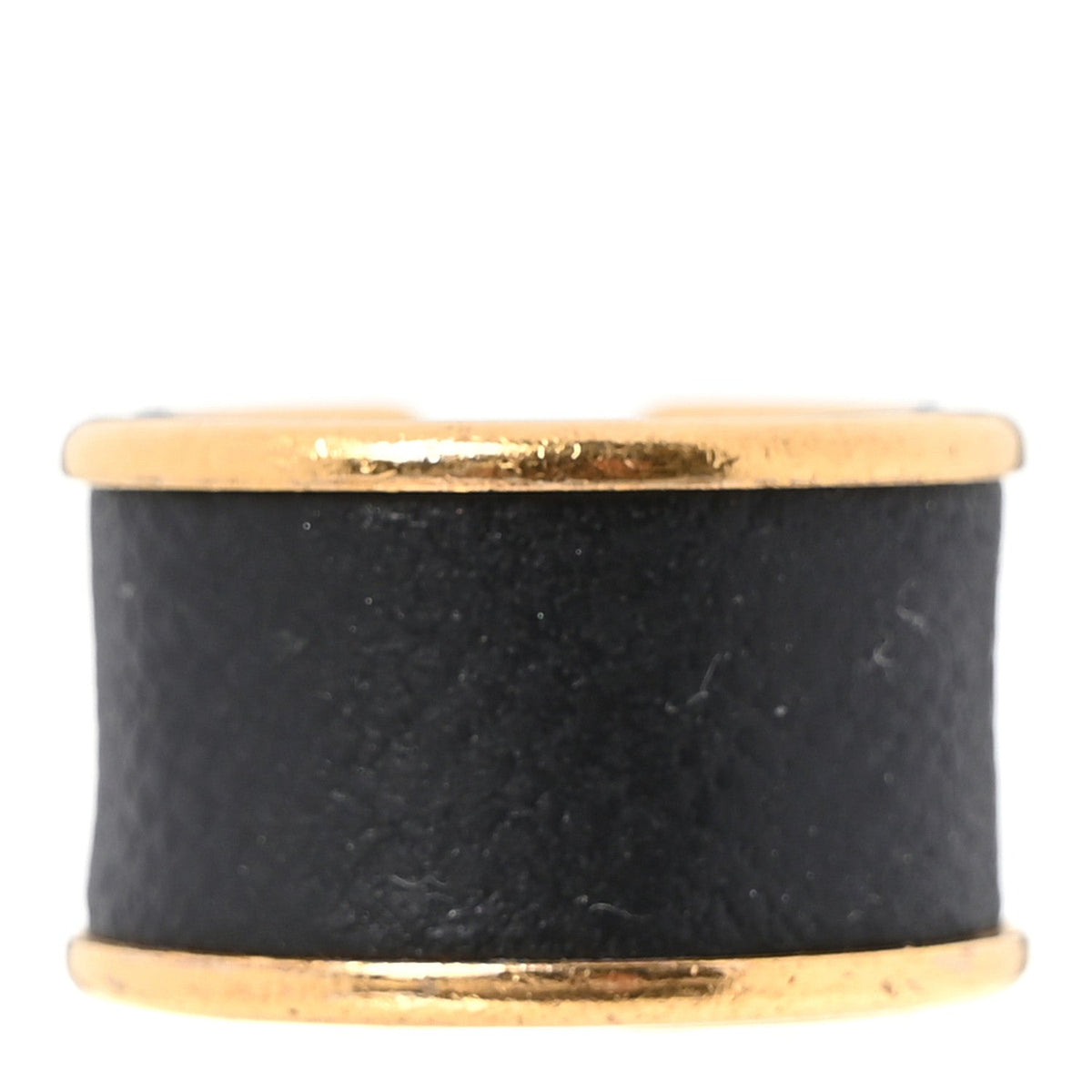 Hermes Madame Calfskin Large Olympe Ring XS Black