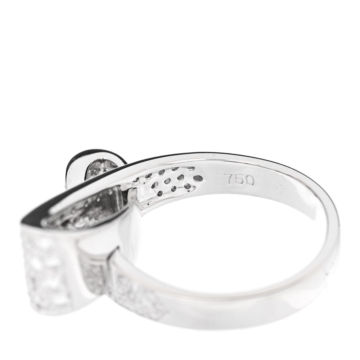 Parker & West by FASHIONPHILE18K White Gold Diamond 1.26ctw Bow Ring 53 6.25