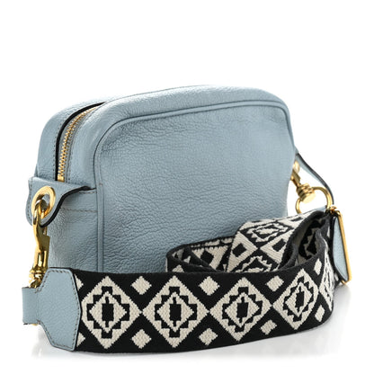 Miu Miu Madras Jacquard Camera Bag Lago