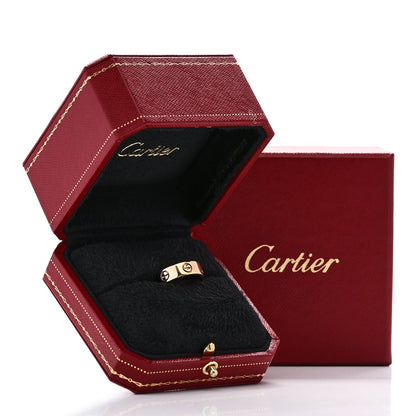Cartier 18K Yellow Gold 5.5mm LOVE Ring 50 5.25