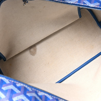 Goyard Goyardine Artois PM Tote Sky Blue