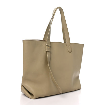 Louis Vuitton Grained Calfskin Low Key Cabas MM Clay