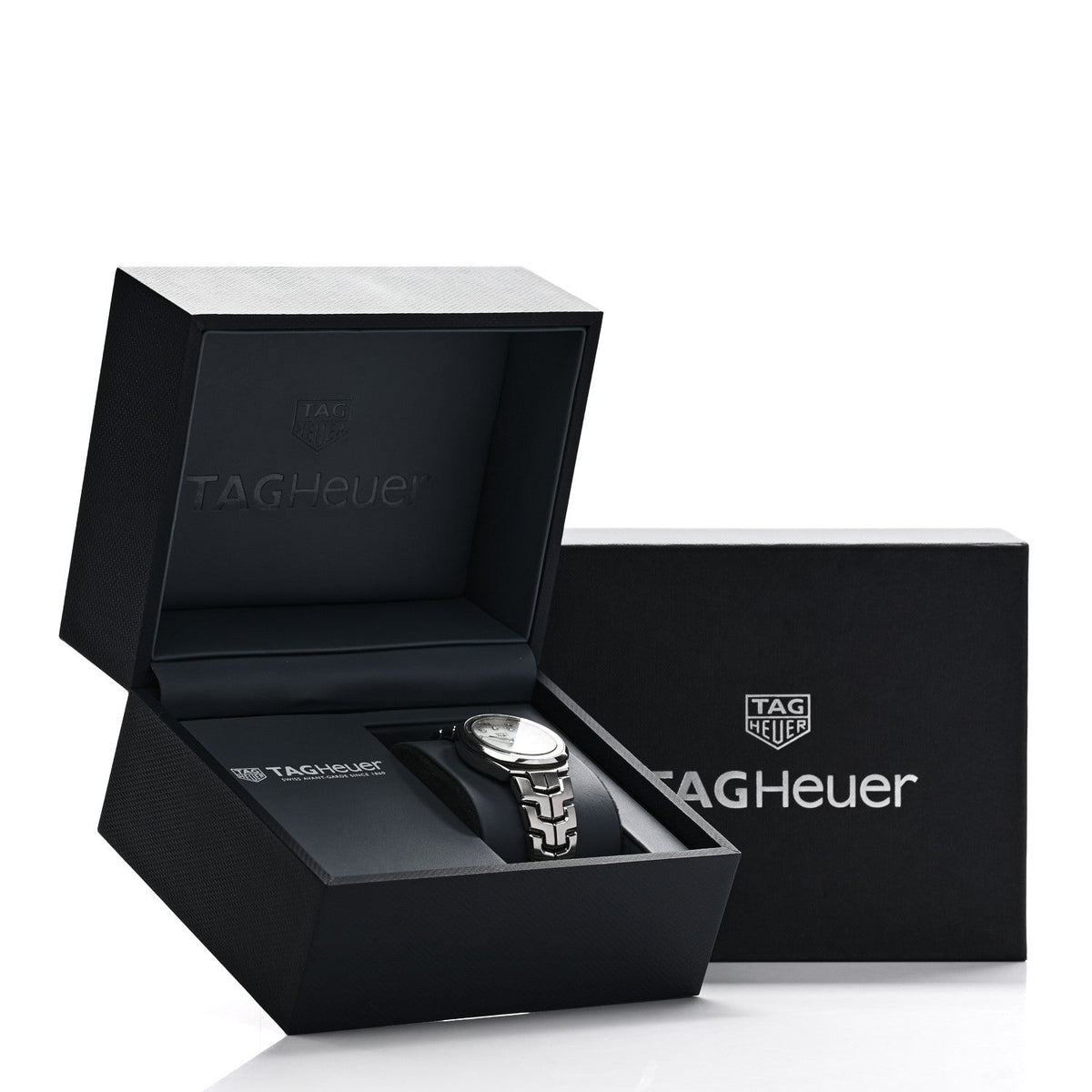Tag Heuer Stainless Steel Diamond Mother of Pearl 32mm Link Watch WBC1312