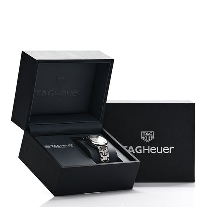 Tag Heuer Stainless Steel Diamond Mother of Pearl 32mm Link Watch WBC1312