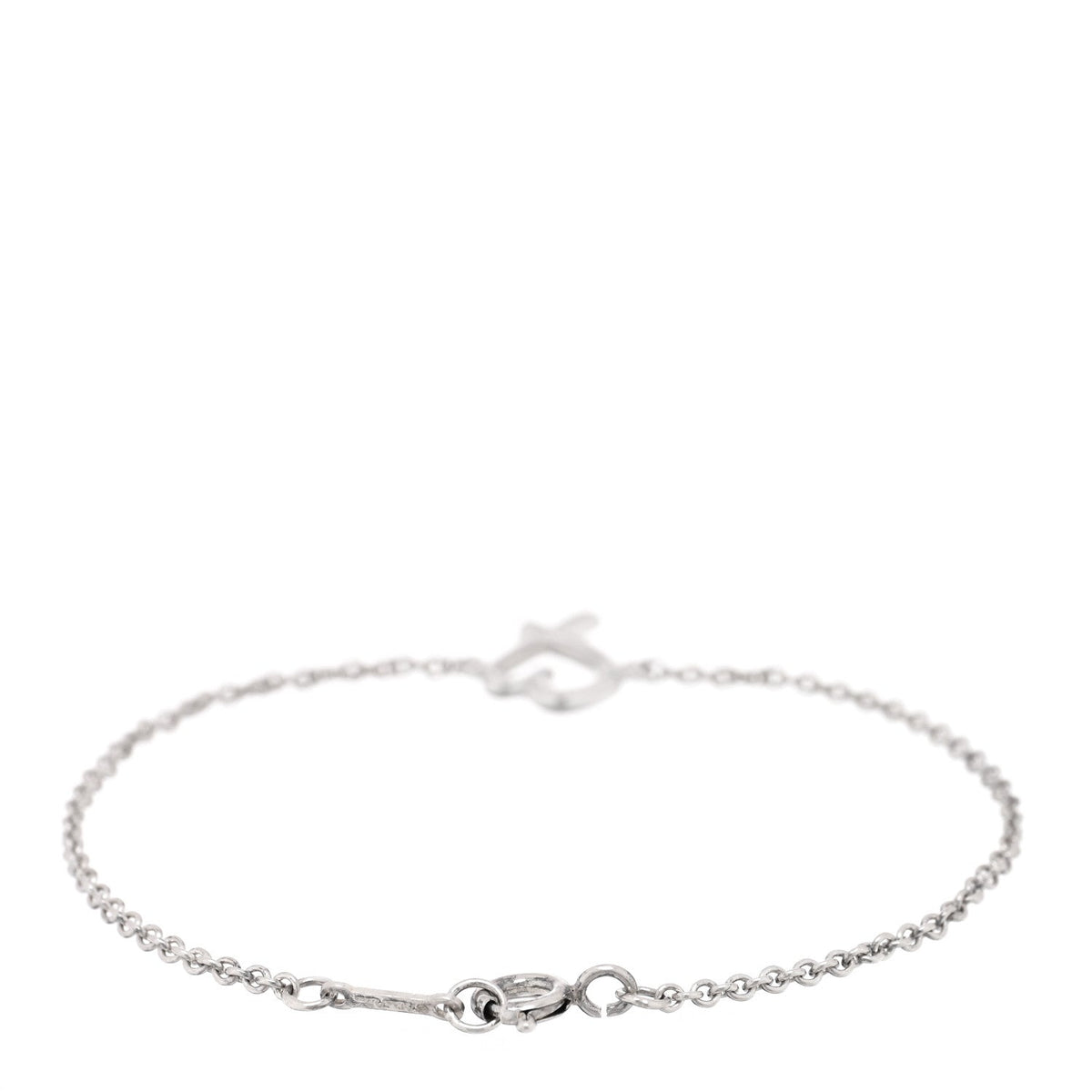 Tiffany Sterling Silver Paloma Picasso Loving Heart Bracelet