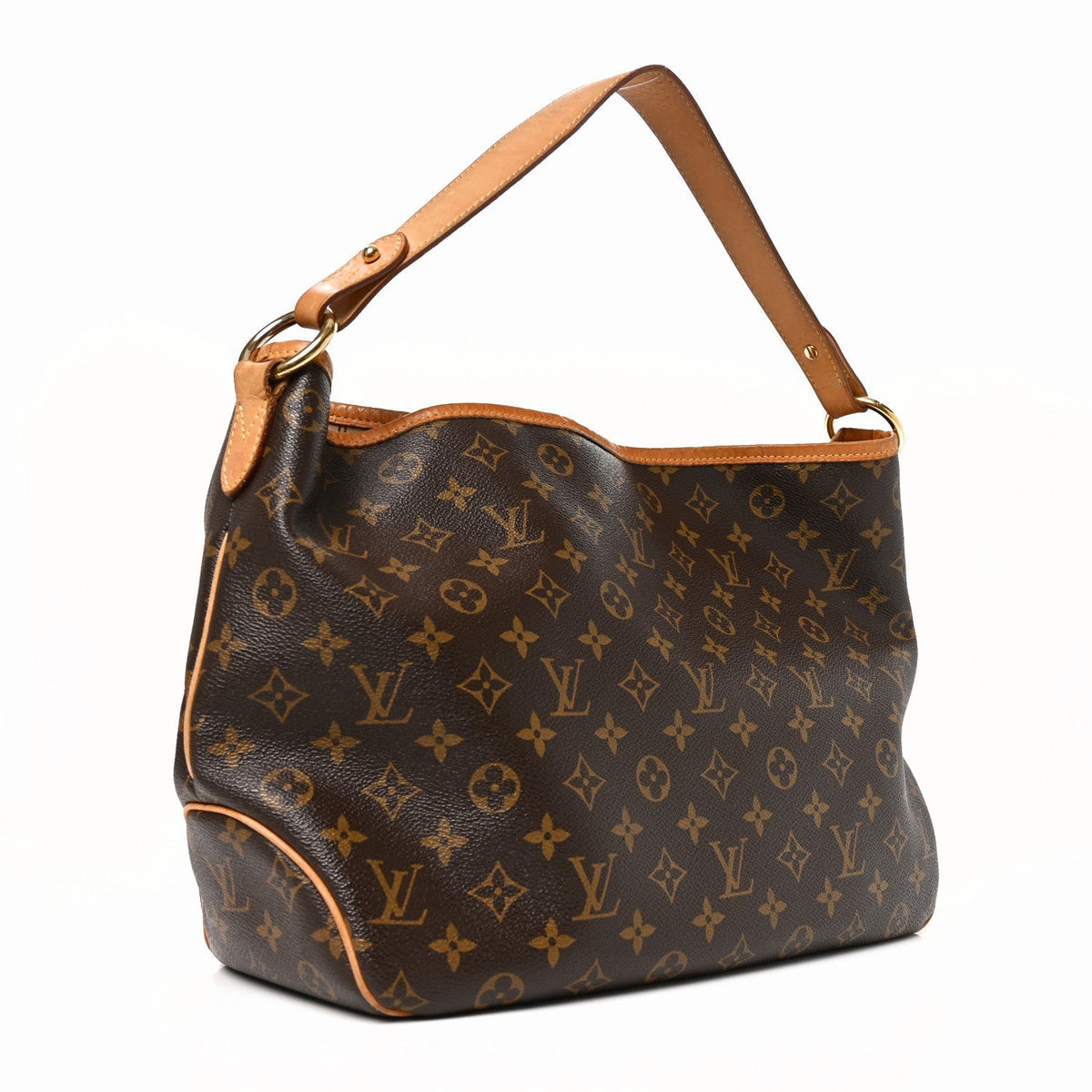 Louis Vuitton Monogram Canvas Delightful PM Shoulder Bag Brown