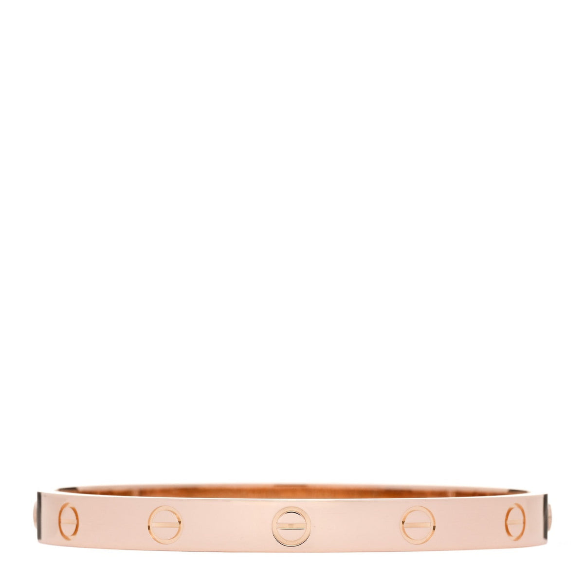 Cartier 18K Pink Gold LOVE Bracelet 17