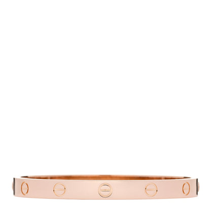 Cartier 18K Pink Gold LOVE Bracelet 17