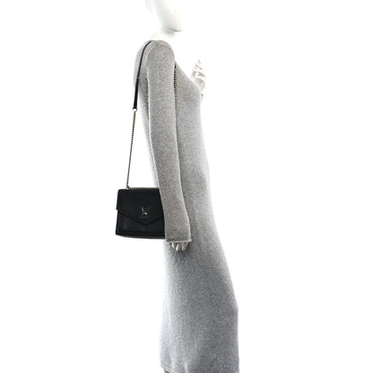Louis Vuitton Soft Calfskin My Lockme Chain Bag BB Black