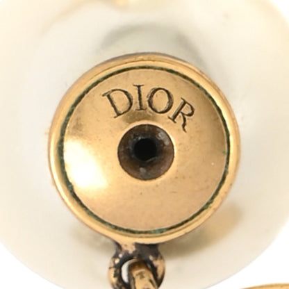 Christian Dior Pearl Mise En Dior CD Tribal Earrings