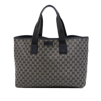 Web Carry On Duffle Bag GG Canvas Large