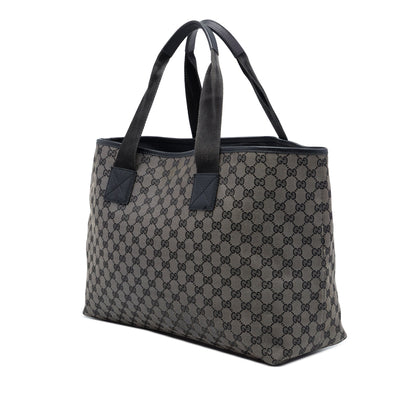 Web Carry On Duffle Bag GG Canvas Large