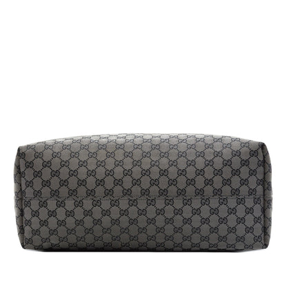 Web Carry On Duffle Bag GG Canvas Large