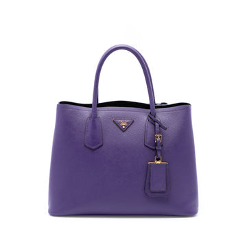 Cuir Double Tote Saffiano Leather Medium