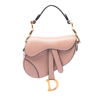 Saddle Handbag Leather Micro