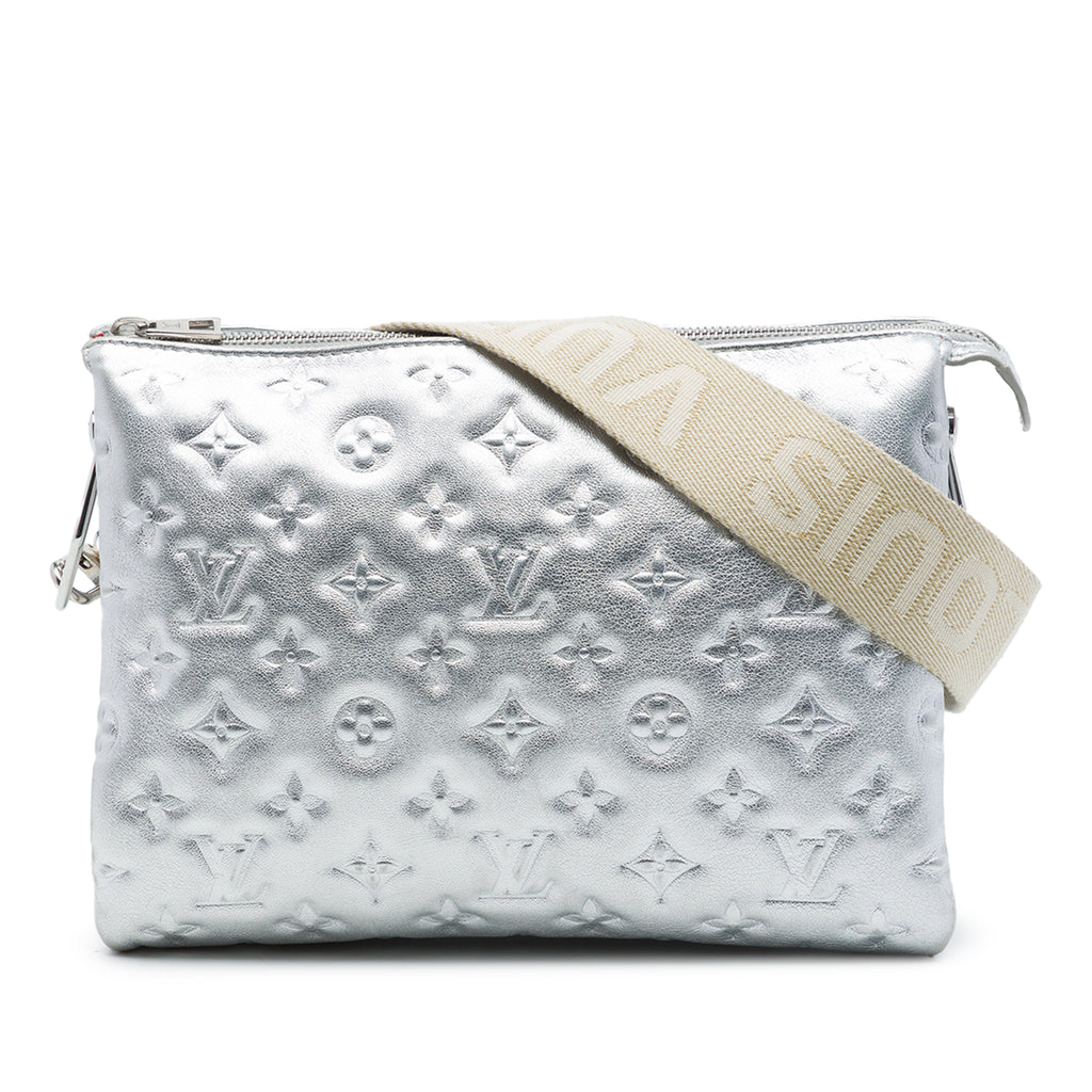 Coussin Bag Monogram Embossed Lambskin PM