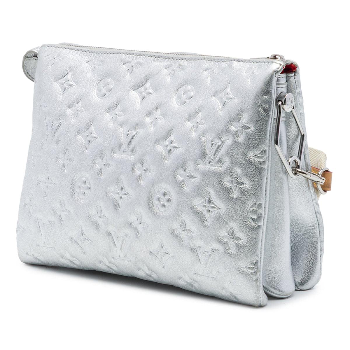 Coussin Bag Monogram Embossed Lambskin PM