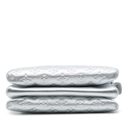 Coussin Bag Monogram Embossed Lambskin PM