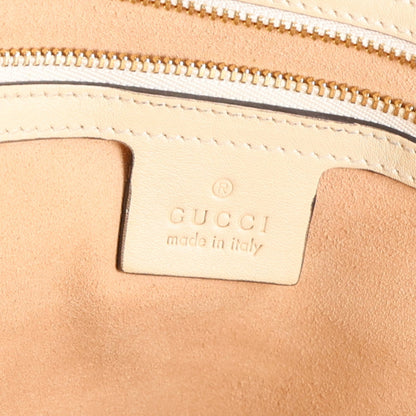 Gucci GG Supreme Monogram Medium Padlock Tote White 1985192