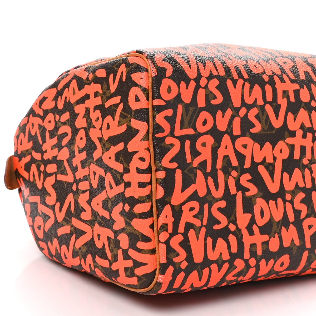 Louis Vuitton Monogram Graffiti Speedy 30 Orange