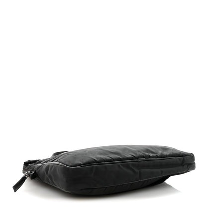 Prada Saffiano Tessuto Nylon Small Briefcase Black 1844612