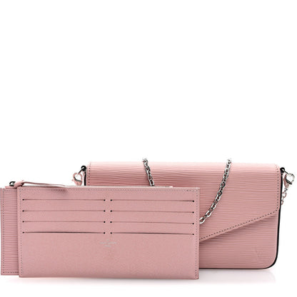 Louis Vuitton Epi Pochette Felicie Rose Ballerine