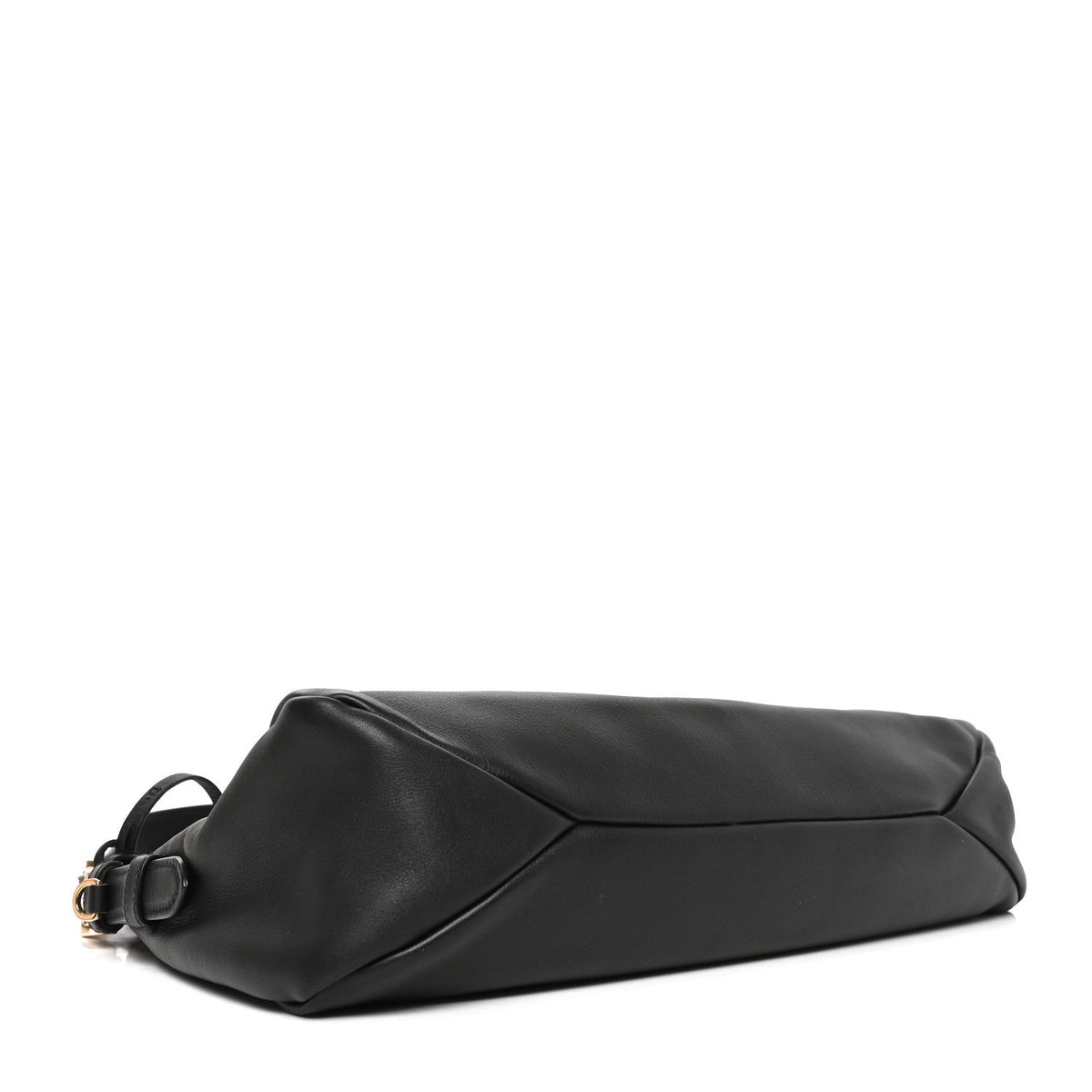 Prada Soft Calfskin Large Aimée Shoulder Bag Black