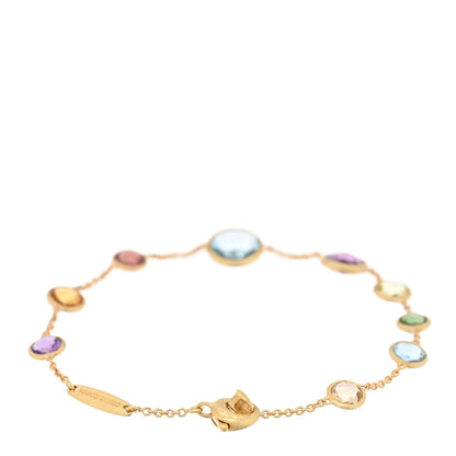 Marco Bicego 18K Yellow Gold Multi Gemstone Jaipur Color Bracelet