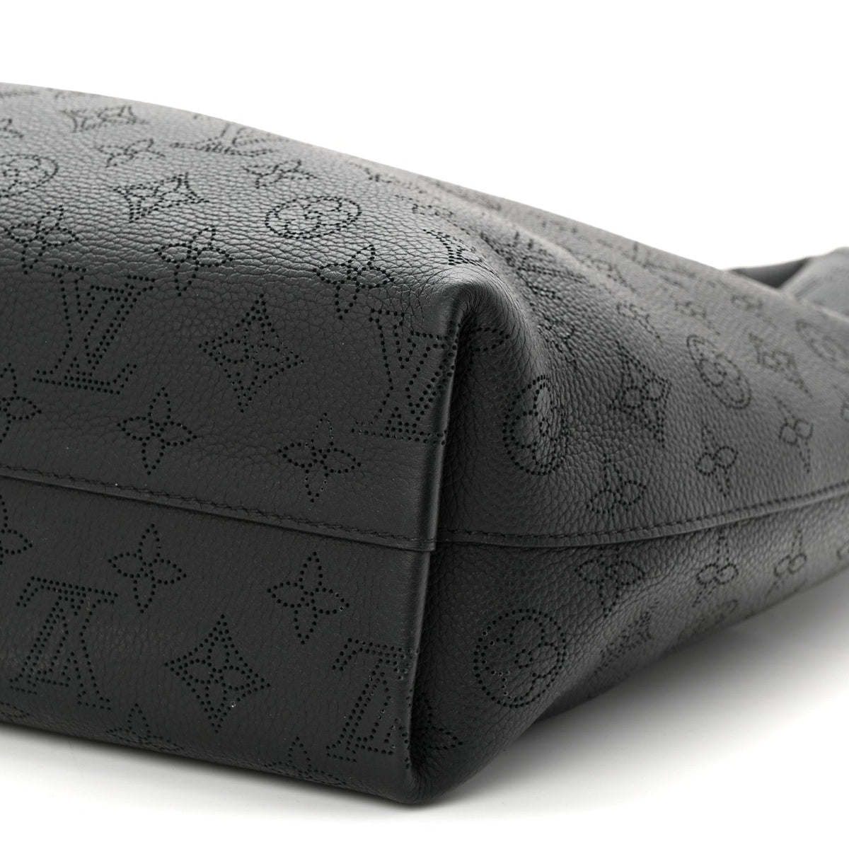 Louis Vuitton Mahina Why Knot MM Black