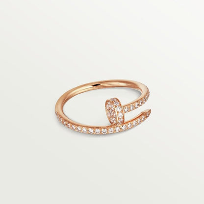 18K Gold Diamond Cartier Juste un Clou Ring