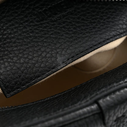 Jacquemus Grained Calfskin Le Petit Turismo Black