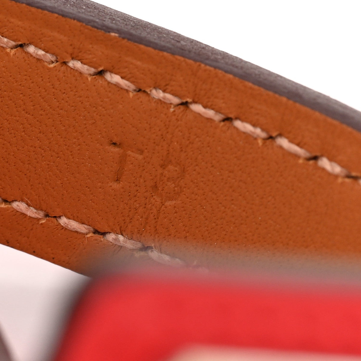 Hermes Swift Calfskin O'Kelly Double Tour Bracelet Red