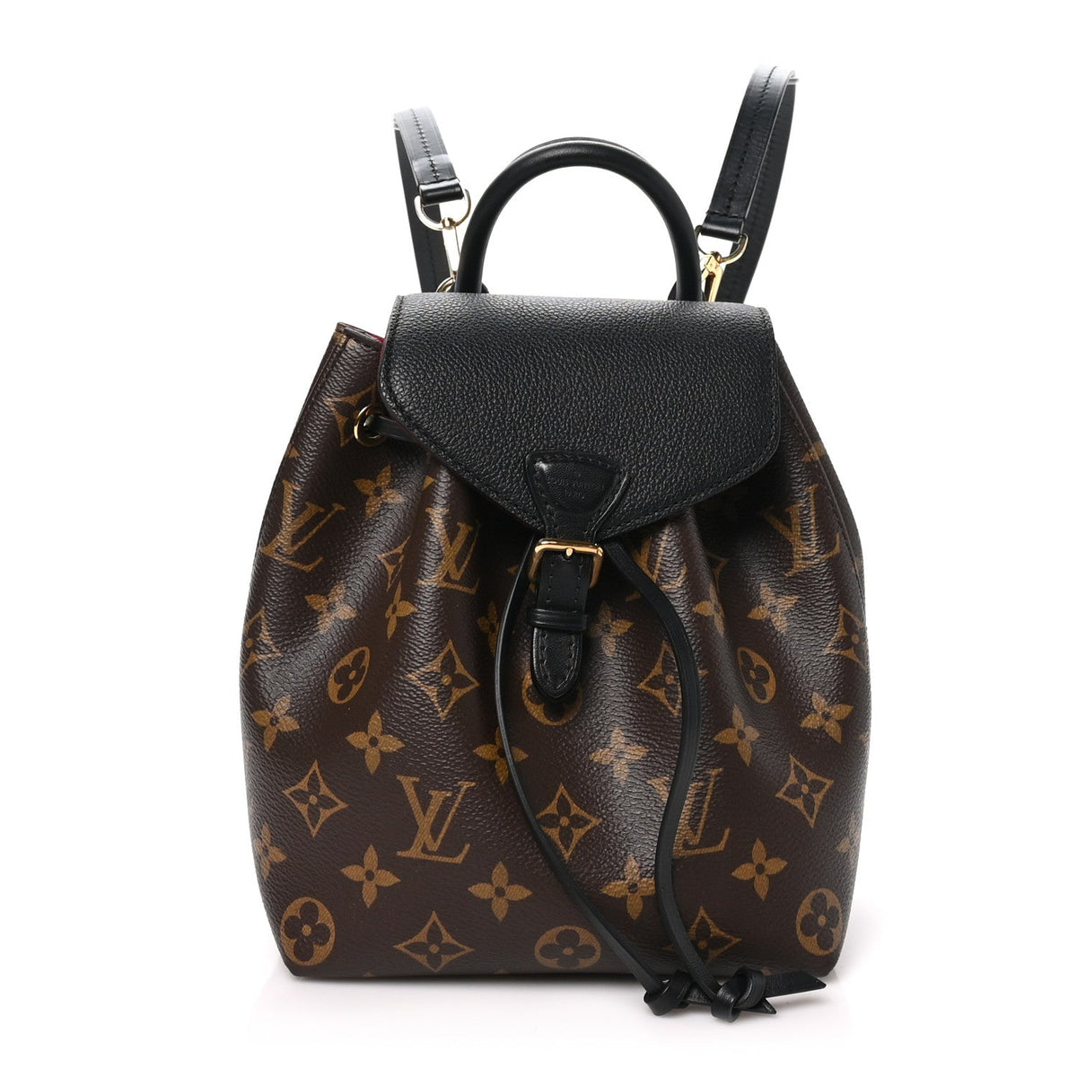 Louis Vuitton Monogram Canvas BB Montsouris NM Backpack Black