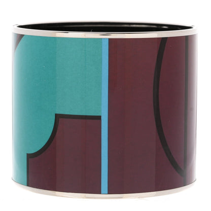 Hermes Enamel Printed Mega Wide Sport Bracelet 70 Veneneux